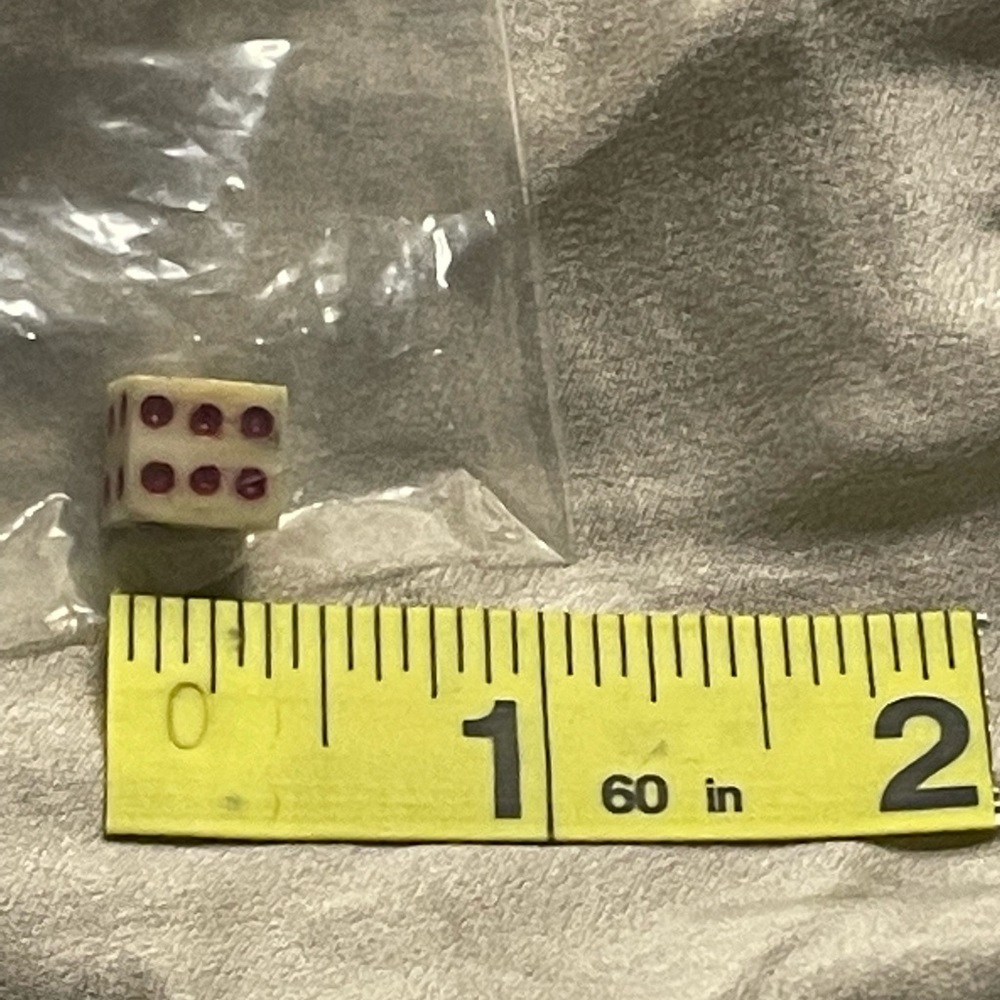 Antique bone die - Picture 5 of 6